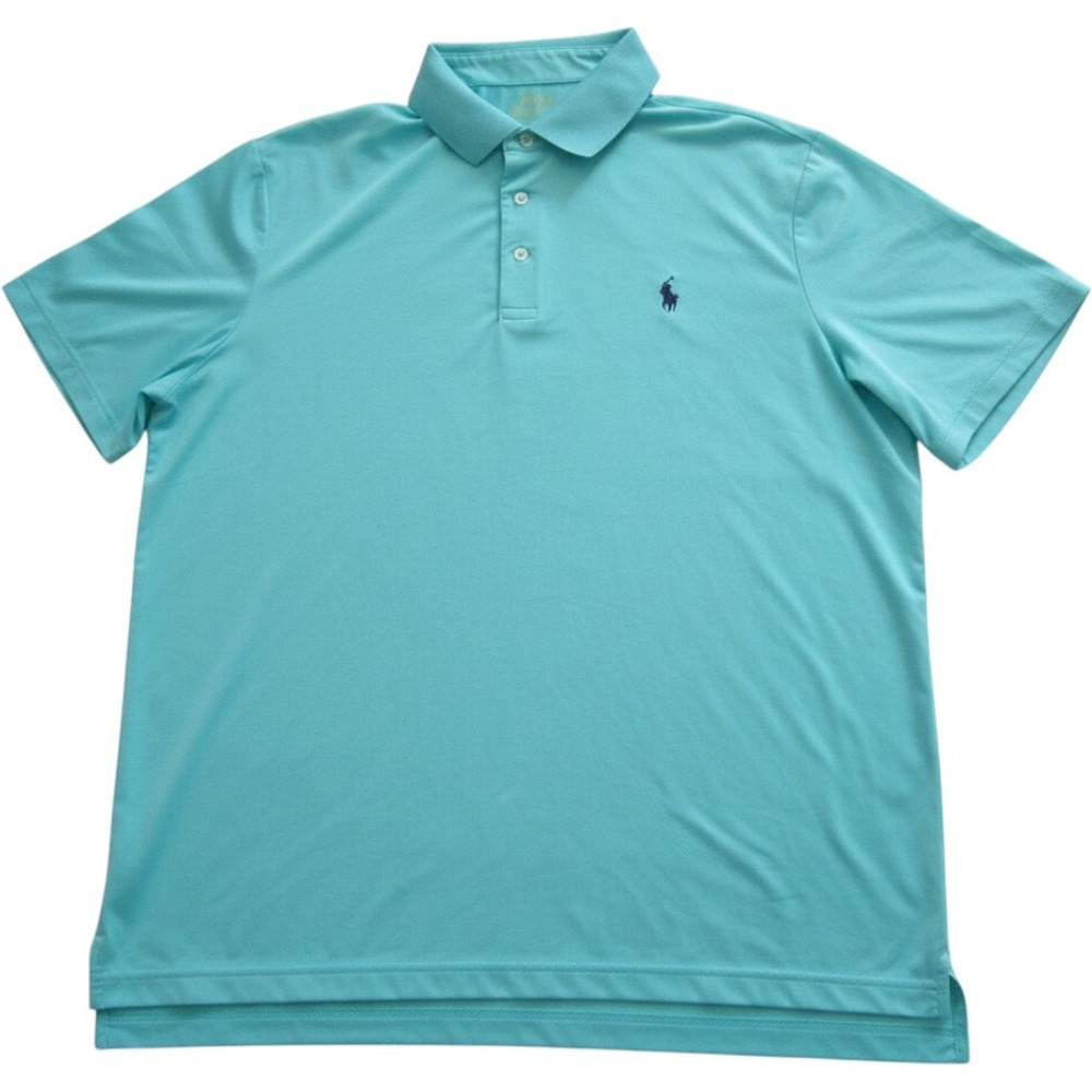 Polo Ralph Lauren Performance Men Sz L Lightweight Short Sleeve Golf Shirt(M501)